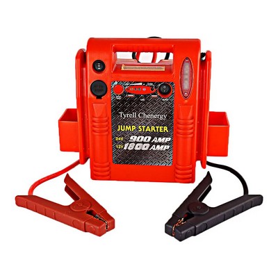 Portable Emergency battery booste1800/900A Peak 12V/24V Jump Starter/3.5L Truck Battery Booster Pack