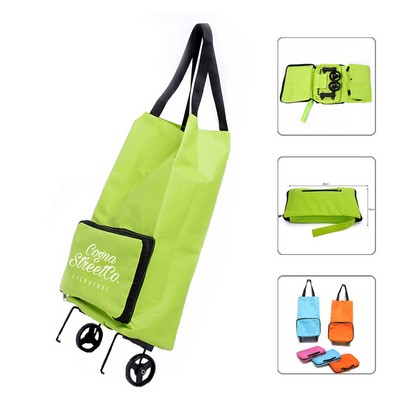 Foldable Shopping Bag Cart