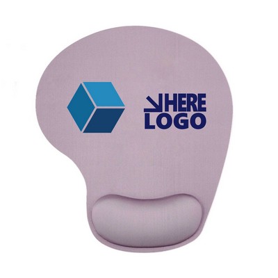 MOQ20 Silicone Full Color Foot Non-Slip Mouse Pad With Wrist Support