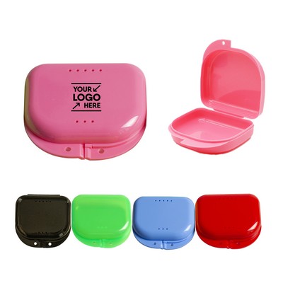 Leak-Proof Denture Box/Teeth Guard Case