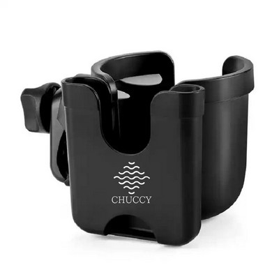 Wide Compatibility ABS Stroller Cup Phone Holder