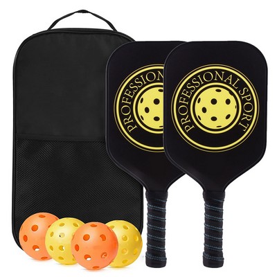 Fiberglass Pickleball Paddles Set(Free shipping)