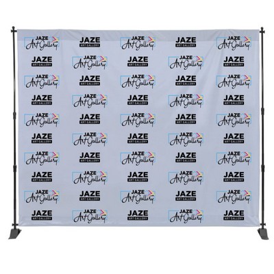 8ft X 10ft Step & Repeat Fabric Banner