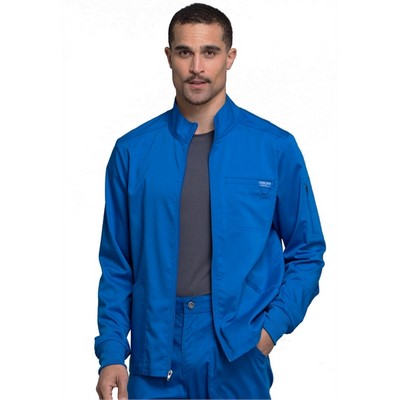 Cherokee® Men's WW Revolution Zip Front Scrub Jacket