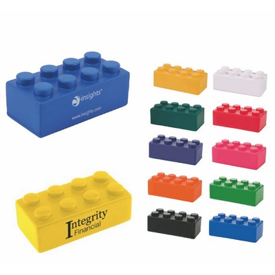 PU Building Block 4 Piece Set Stress Reliever Toy