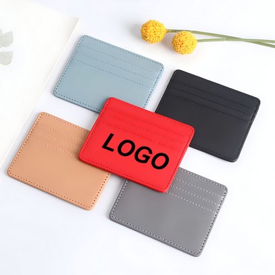 PU Leather Card Holder