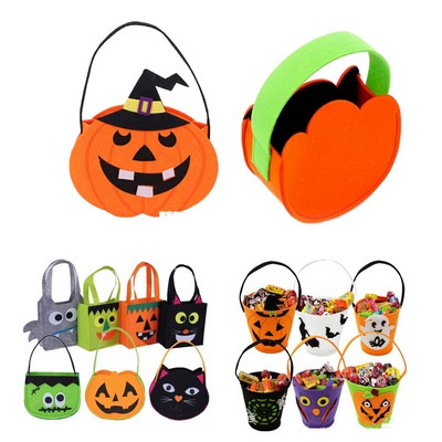 Halloween Trick or Treat Pumpkin Buckets