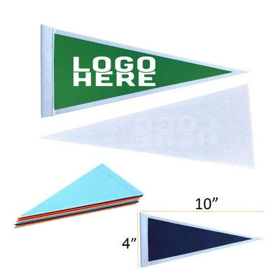 4" x 10" Single-sided Felt Pennant