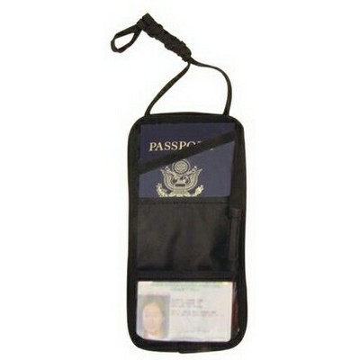 Boarding Pass & ID Pouch/ Trade Show Badge Holder