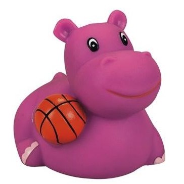 Rubber Basketball Hippo©