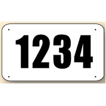 Pin On Race Number (6"x 3")