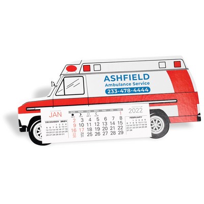 Ambulance Standard Truck Calendar