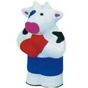 Boxing Cow Animal Series Stress Reliever