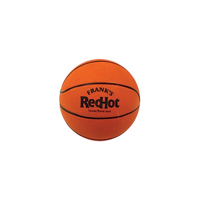 Mini Rubber Basketball (5" diameter)