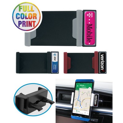 Car Air Vent Mount Phone Holder - Full Color