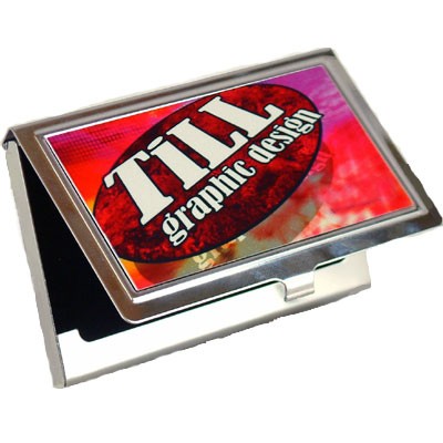 Full Color Business Card Holder