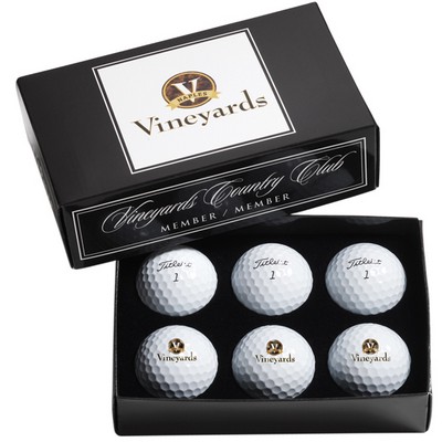 Titleist/Pinnacle PackEdge Custom Half-Dozen with Sleeves or Foam