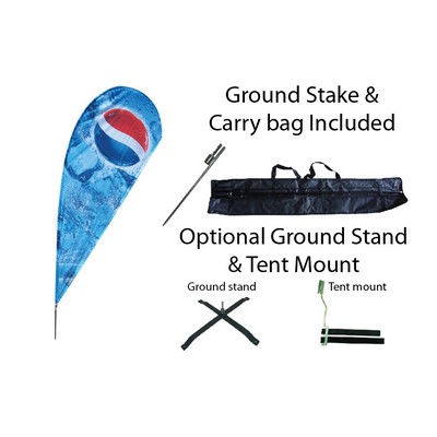 14' Teardrop Flag Kit