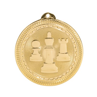 2" Chess Stock BriteLaser Medal