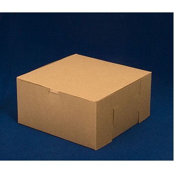 Lock Corner Kraft Cake Bakery Box (14"x10"x4")