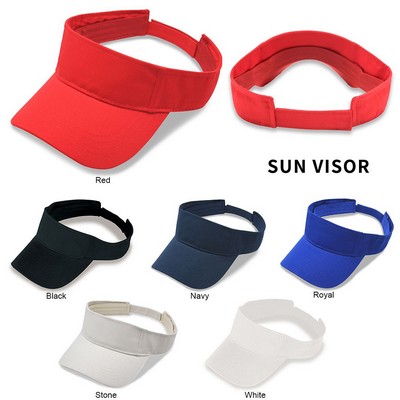 Cotton Twill Sun Visor