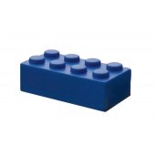 Blue Building Block Stress Reliever