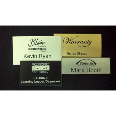 Engraved Name Badge