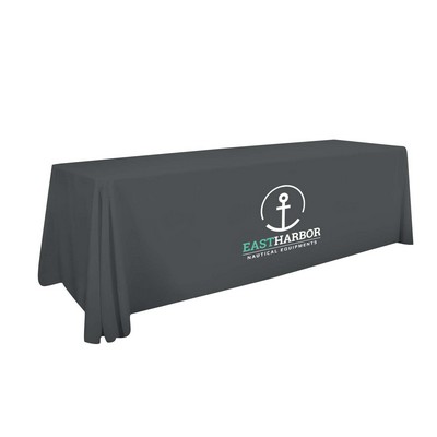 8' Stain-Resistant 3-Sided Throw (One Imprint Location)