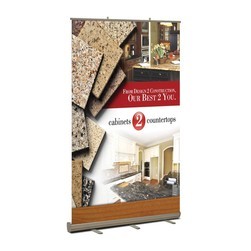 Standard Retractable Banner Kit, Fabric (48" x 80")