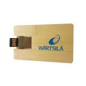 Wood Credit Card USB Drive