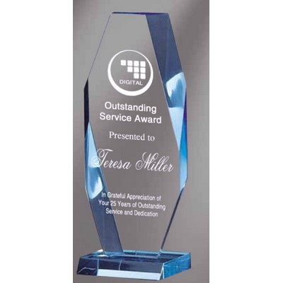 Small Blue Acrylic Millennium Award