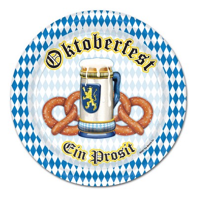 Oktoberfest Ein Prosit Plates