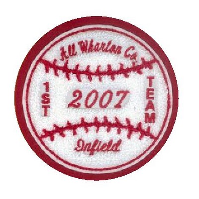 Chenille Baseball Patch - 4 My Jacket