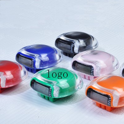 Translucent LED Pedometer