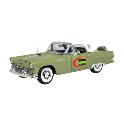 7"x2-1/2"x3" Ford® 1956 Ford T Bird Die Cast Car w/ Full Color Graphics (u)