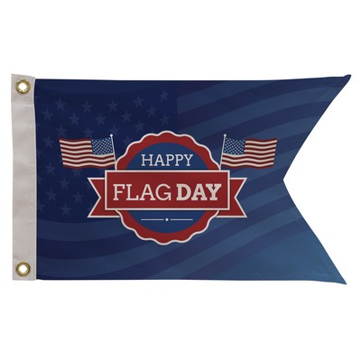 12" x 18" Nylon Guidon Flag Single-Sided