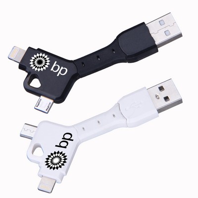 2-in-1 Universal Charging Cable (Shorter Prod Time)