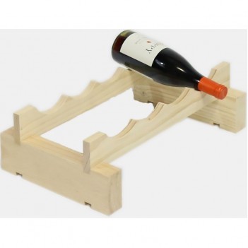 Modularack® Natural 4 Bottle Wine Rack