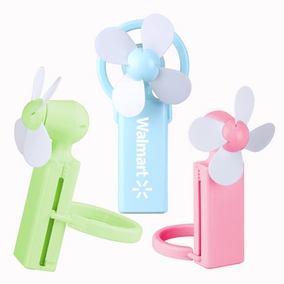 Rechargeable Fan w/Rotatable Handheld