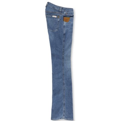 Wrangler®Riggs Workwear® Women's Light Stone Blue Bootcut Work Jeans