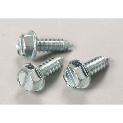 Self Tapping Hex Slot Head Screw (100 Per Bag)