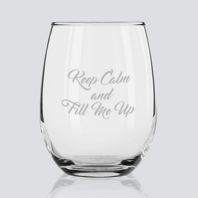 9 oz. Stemless Wine Glasses