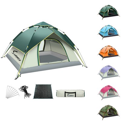 Instant Pop Up Camping Tent Uv Protection