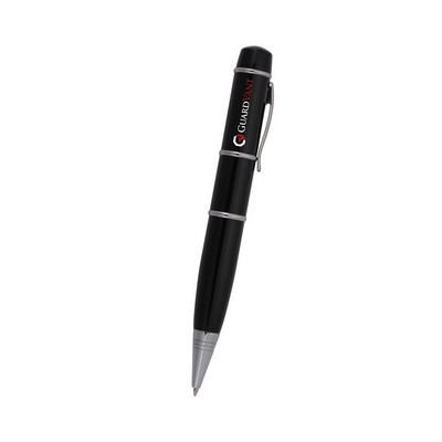 Lynwood Manager Black USB Ball Point Pen-256M