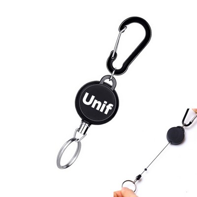 Adjustable Keychain w/Carabiner