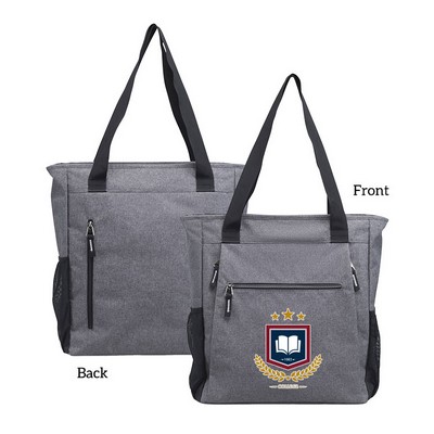 300D Heathered Yoga Mat Versatile Tote Sport Bag