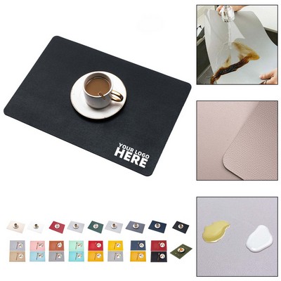 PU Table Mat Heat Resistant Waterproof