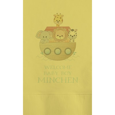 Mimosa Yellow 2-Ply Dinner Napkins - Custom Digital Print