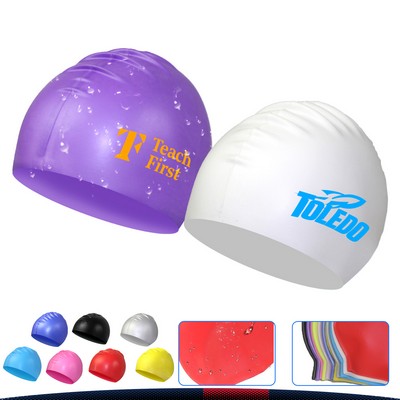 Silicone Protective Swimming Cap