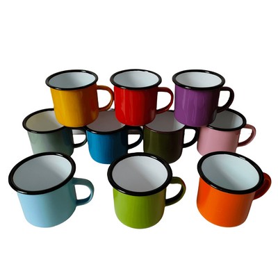 12oz Enamel Camper Mugs